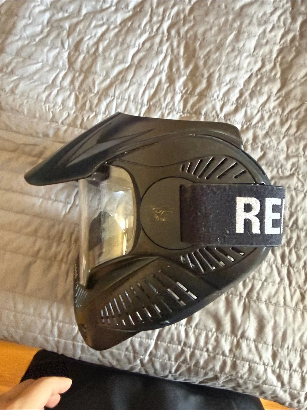 Black Paintball/VR Mask - Black